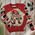 Farmer Claus - Merry Christmas -  Unisex Sweatshirt and Pants - myfunfarm