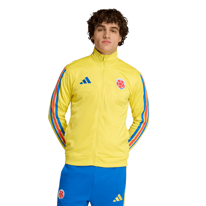 adidas FCF DNA Training Track Top | Yellow | Men's