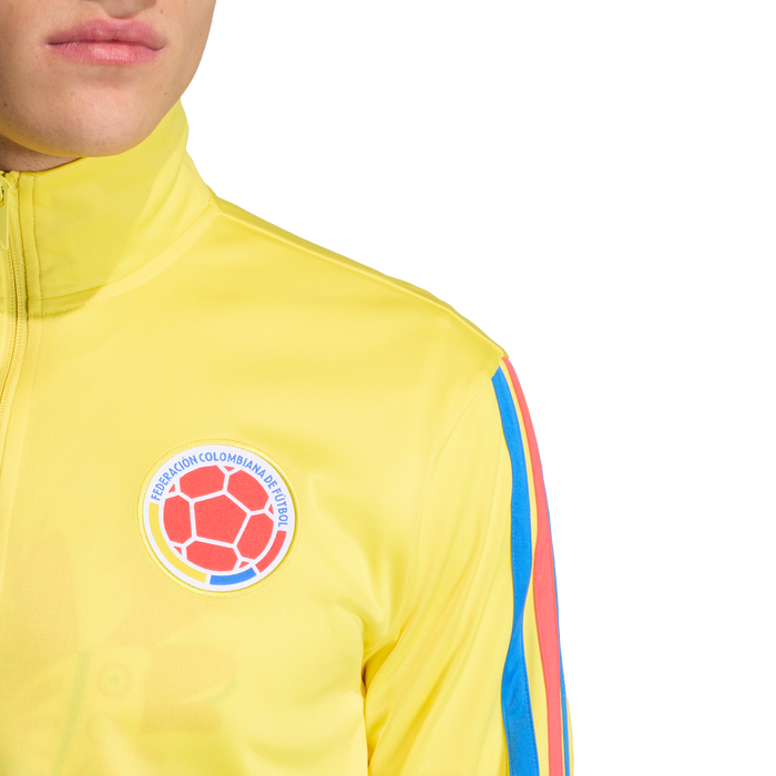 adidas FCF DNA Training Track Top | Yellow | Men's