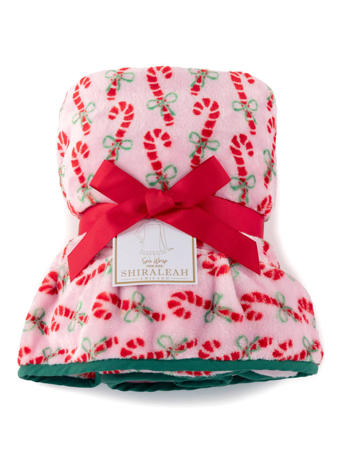 FELICITY CANDY CANE BATH WRAP