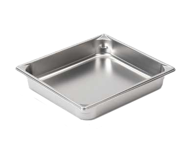 Food Pan, 1/2 size, 6" deep, 10 qt capacity - 1 ea