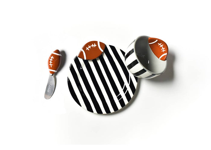 Football Embellishment Plate