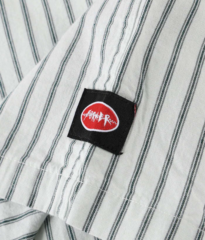 Former - Reynolds Stripe SS Shirt (Bone)