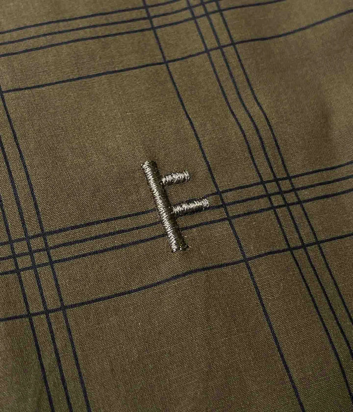 Former - Windowpane SS Shirt (Olive)