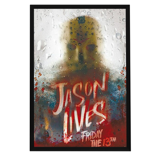 "Friday the 13th Part VI: Jason Lives" (1986) Framed Movie Poster