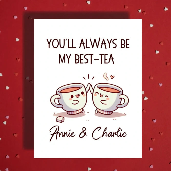 Friendship Card Best Tea
