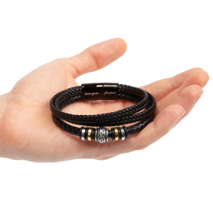 Future Husband Gift, Love You Forever Bracelet: Wherever The Journey Takes Us...