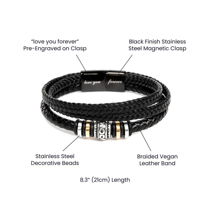 Future Husband Valentine's Day Gift, Love You Forever Bracelet: Next Valentine's Day You'll Be My Husband