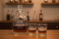 GENUINE AMERICAN SPIRIT – Curved Decanter Gift Set