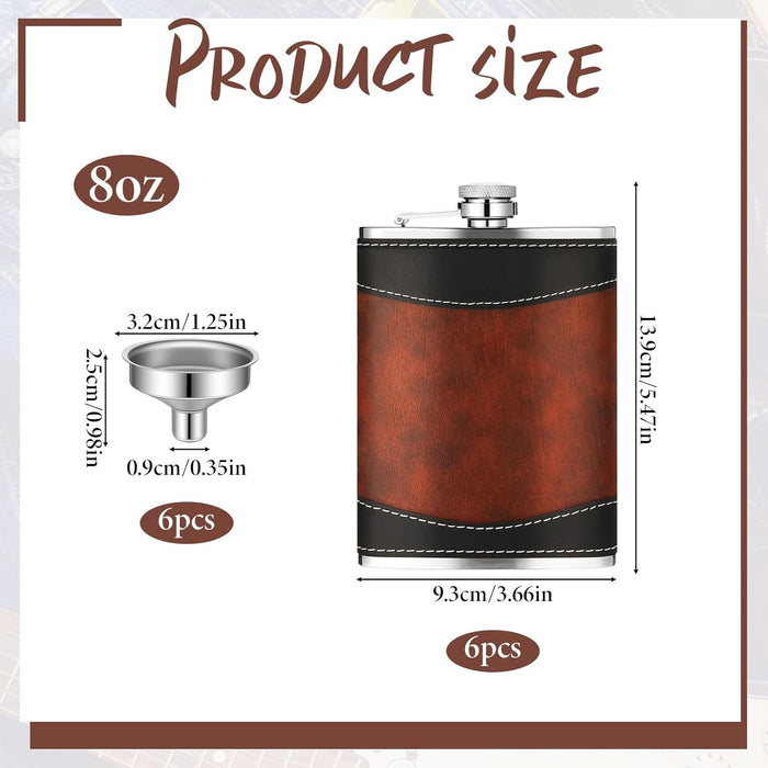 GENUINE AMERICAN SPIRIT – Flask & Shot Glass Gift Set