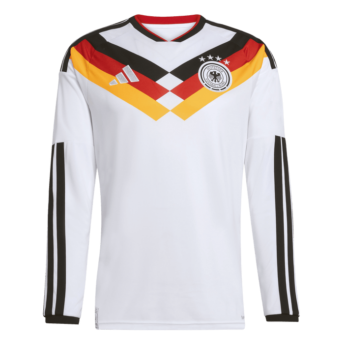 adidas Germany 26 Home Long Sleeve Jersey | White | Men's
