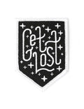 Get Lost Embroidered Iron-On Patch
