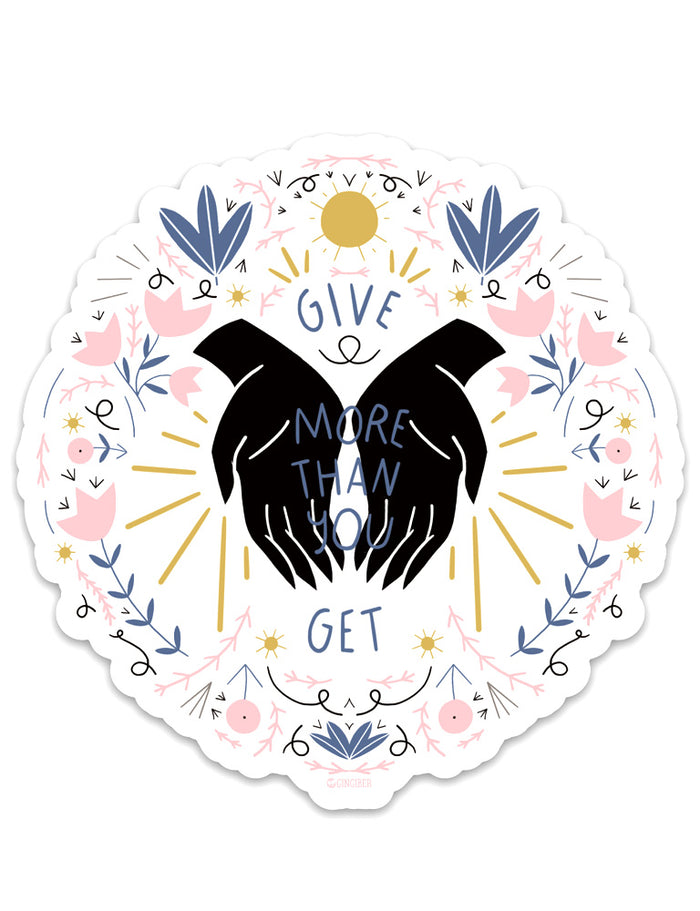 Give More Sticker