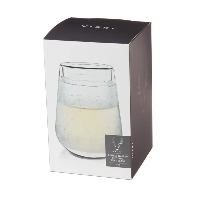 GLACIER DOUBLE-WALLED CHILLING WINE GLASS