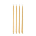 Gold 35cm Taper Candles Pack of 4