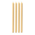 Gold 40cm Dinner Candles Pack of 4