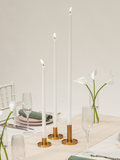 Gold Maya Metal Candle Holder - Small Pack of 1