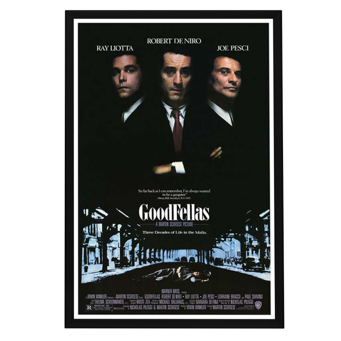 "Goodfellas" (1990) Framed Movie Poster