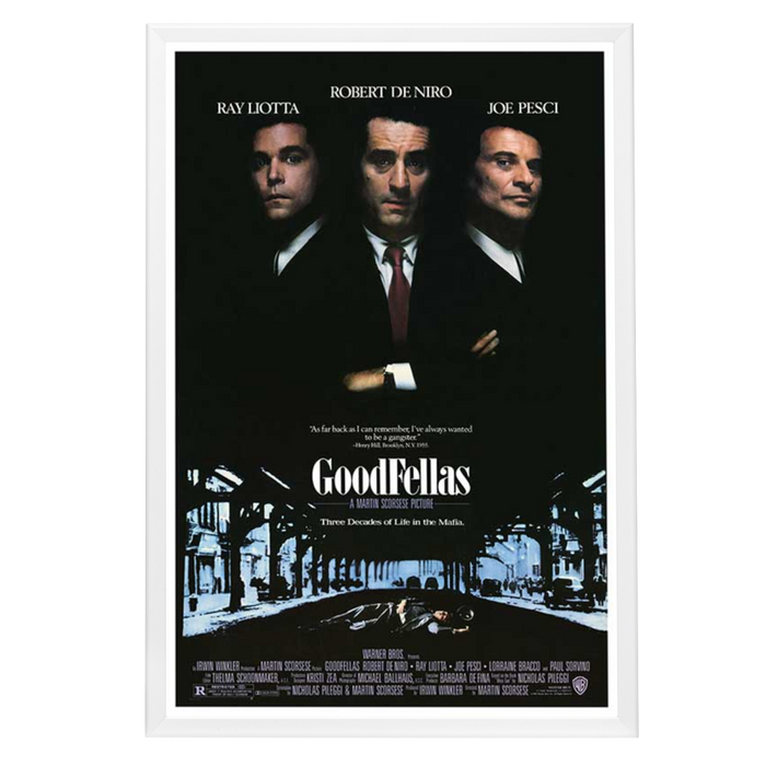 "Goodfellas" (1990) Framed Movie Poster