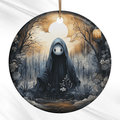 Halloween Ceramic Ornament: Ghost