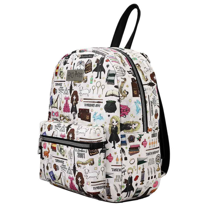 Bioworld Wizarding World Harry Potter Chibi AOP Mini Backpack