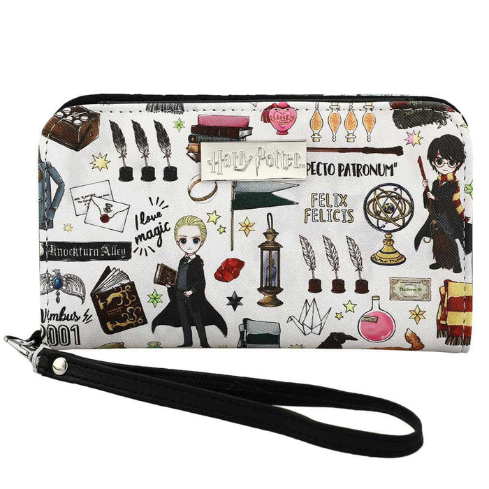 Bioworld Wizarding World Harry Potter Chibi AOP Tech Wallet