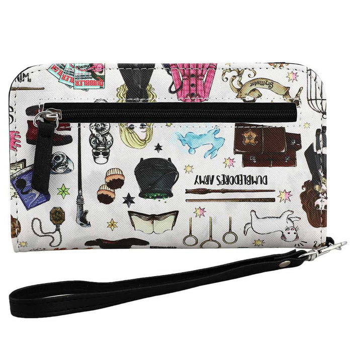 Bioworld Wizarding World Harry Potter Chibi AOP Tech Wallet