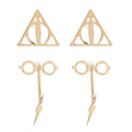 BioWorld Earrings Harry Potter Icons Earrings 2pk Set EG5LDXHPT00RE00