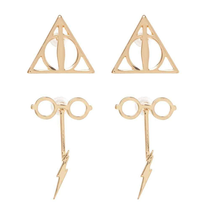 BioWorld Earrings Harry Potter Icons Earrings 2pk Set EG5LDXHPT00RE00