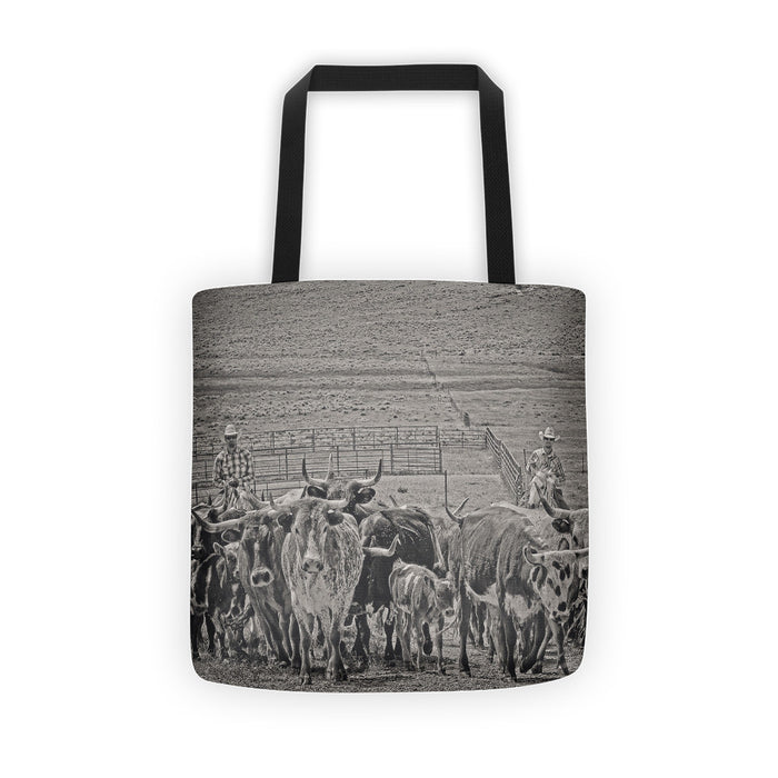 Heading Back to Open Range Tote bag