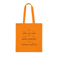 HOPE LIVES HERE • BRAVE EVERYDAY • STRONGER TOGETHER – Cotton Tote Bag