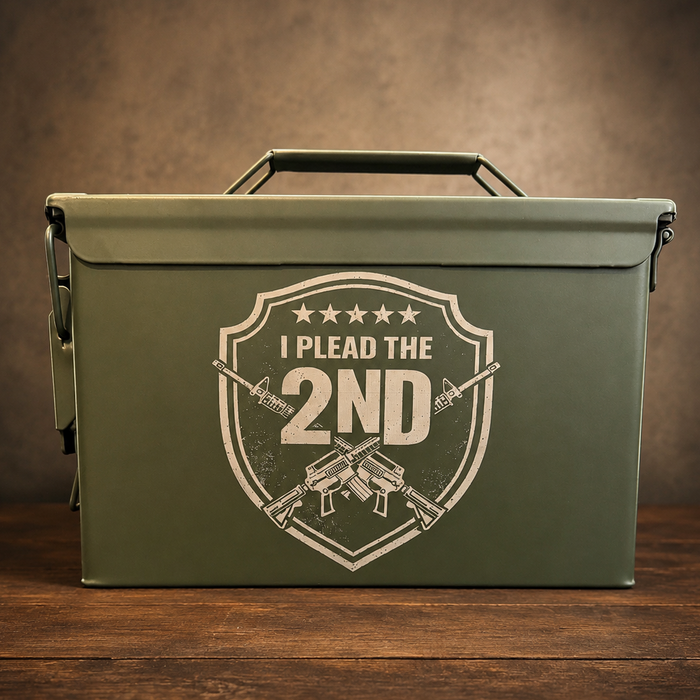 I PLEAD THE 2ND – Ammo Can