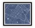 Irvine Map Print - Choose your color