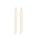 Ivory 24.5cm LED Dinner Candles Pack of 2