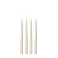 Ivory 25cm Taper Candles Pack of 4