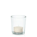 Ivory Tealight in Glass Votive Pack Pack of 24