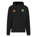 adidas Jamaica x Bob Marley Tiro Travel Full Zip Windbreaker Jacket | Black | Men's