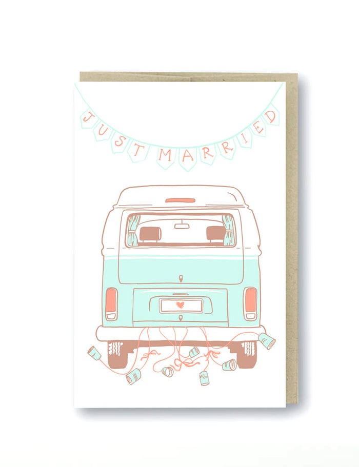 Just Married Van