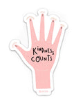 Kindness Counts Sticker