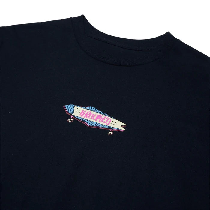 Krooked - Bored True Tee (Navy/Multi)