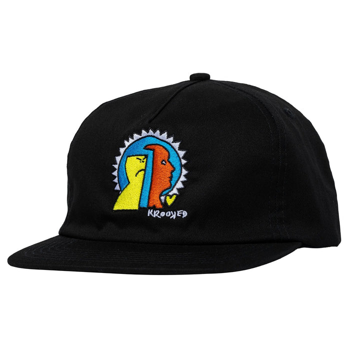 Krooked - Mad Back Adjustable Snapback (Black)