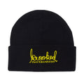 Krooked - Skript Cuffed Beanie (Black/Yellow)