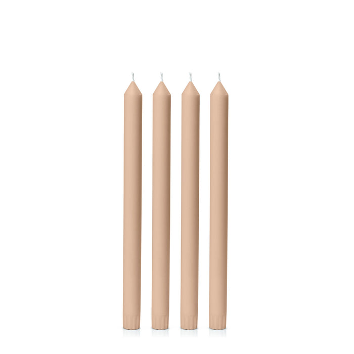 Latte 30cm Dinner Candles - Pack of 96