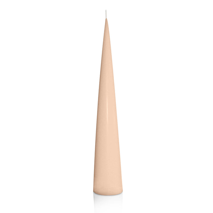 Latte 4.7cm x 30cm Cone Candle Pack of 1