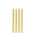 Lemon 30cm Dinner Candles Pack of 4