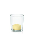 Lemon Tealight in Glass Votive Pack Pack of 24