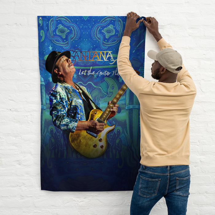 Let the Guitar Play Flag
