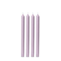 Lilac 30cm Dinner Candles Pack of 4