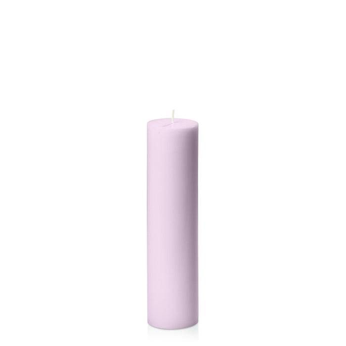 Lilac 5cm x 20cm Slim Pillar Pack of 1