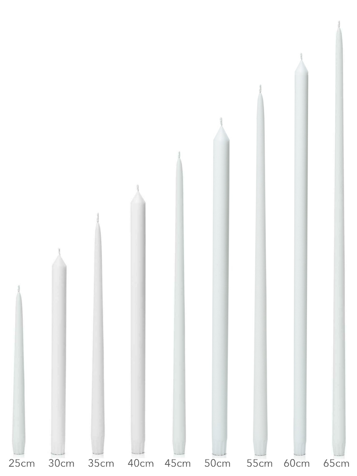 Lilac 60cm Dinner Candles Pack of 2